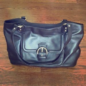 Coach Brown Leather Shoulder Bag